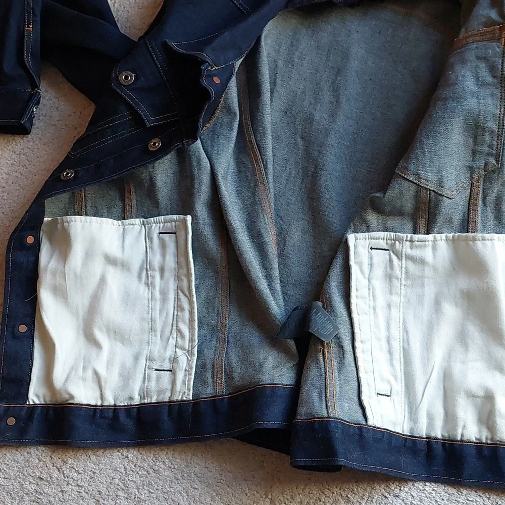 G-Star Raw Dark Denim Jacket Sz L